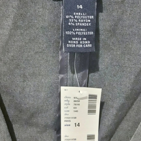 Venezia size 14 Gray Vest from Lane Bryant New - Picture 5 of 8